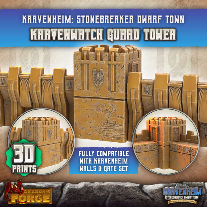 Karvenwatch Guard Tower x1 (3D Prints)'s Cover