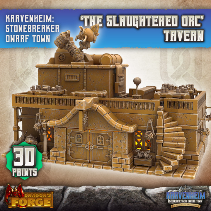 The Slaughtered Orc Tavern (3D Prints)'s Cover