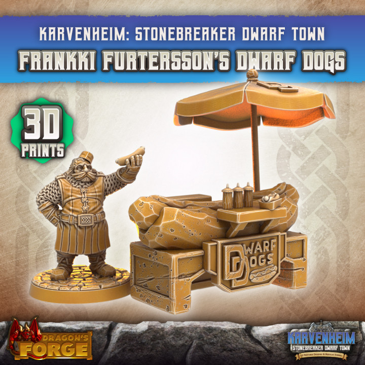 Frankki Furtersson's Dwarf Dogs (3D Prints)'s Cover