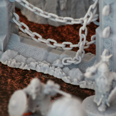 Picture of print of Dwarven Mountain Passage /Terrain/ /Pre-supported/