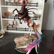 Picture of print of Corrupted Horse