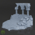 Ruined Temple Diorama Base - Terrain image