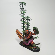 Picture of print of (L 0007) Abomination orc troll with big sword (Large)