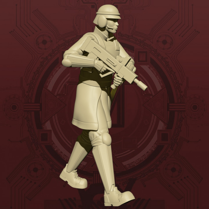 Corp Security Trooper - Moving Pose's Cover