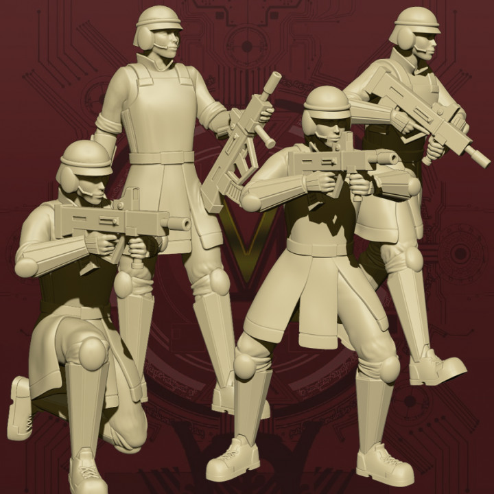 Corp Security Trooper - Complete Collection's Cover