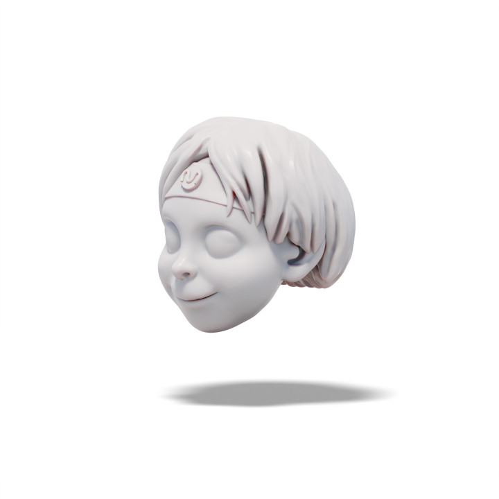 $3.99Moody, 3D model of head (for doll, marionette, puppet)
