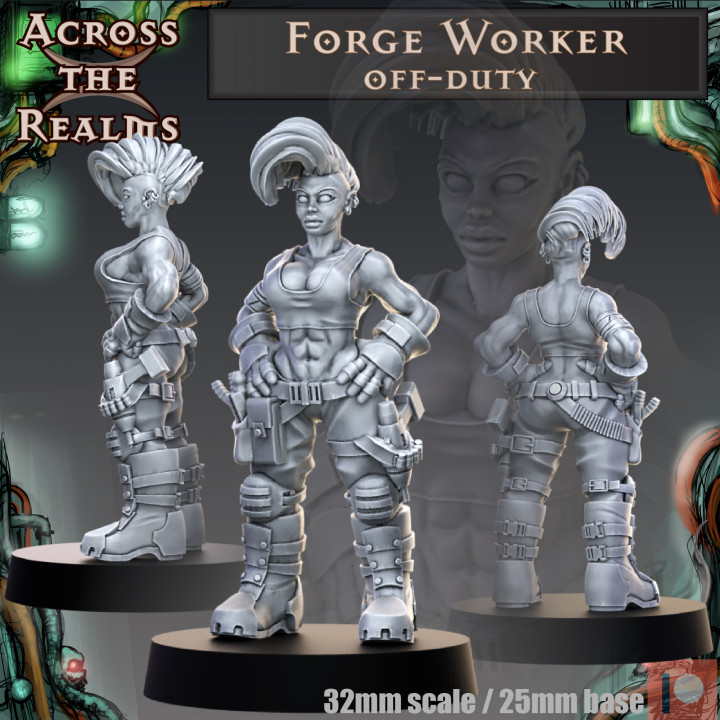 Forge Worker - Off Duty's Cover