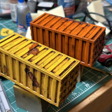 Picture of print of Gaslands - Sponsor Shipping Container box