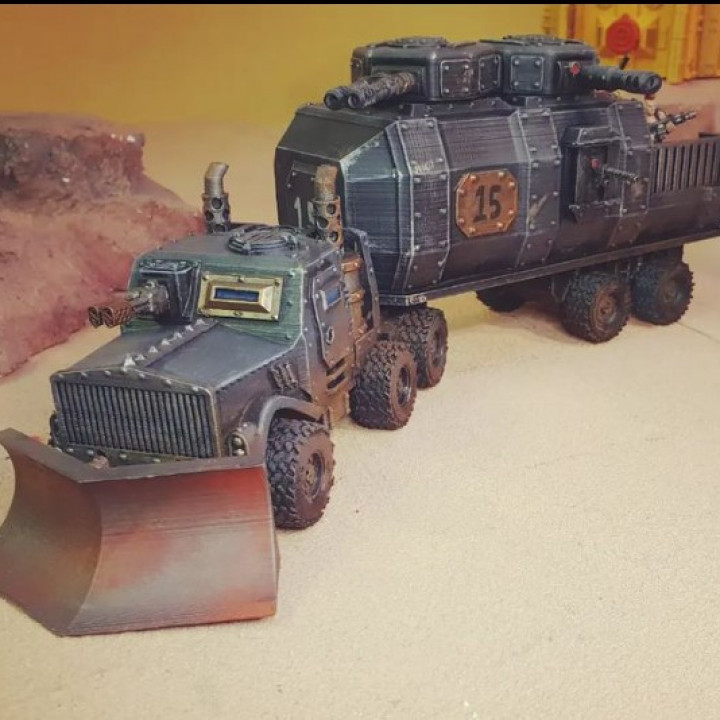 $10.00Rolling Fortress and Articulated Lorry