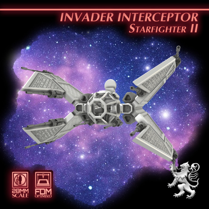 Invader Interceptor - Starfighter II's Cover