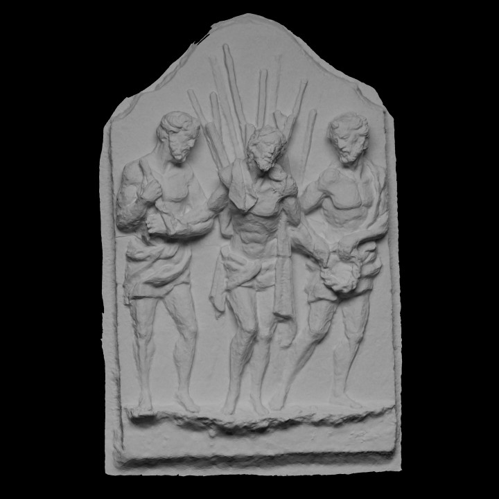 Terracotta Biblical Scene