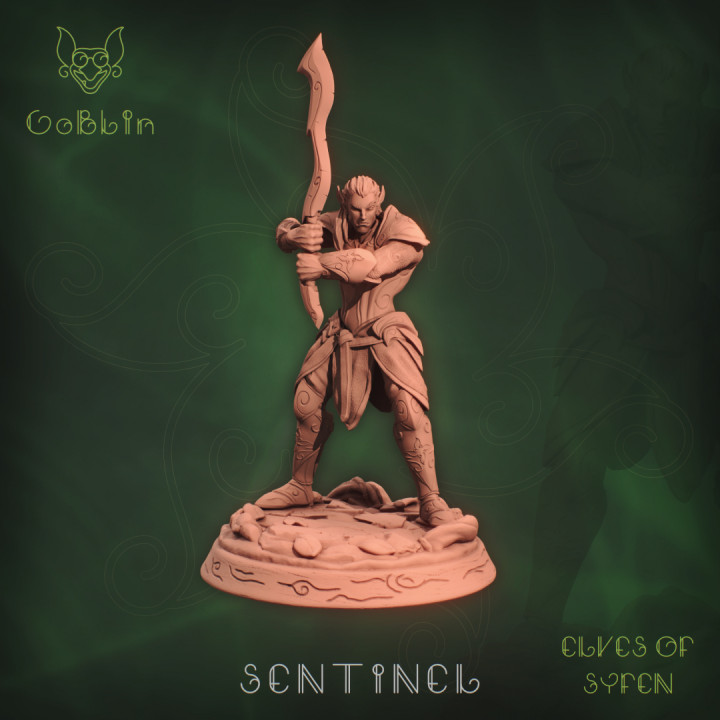SENTINEL 2 MALE  - Elves of Syfen's Cover