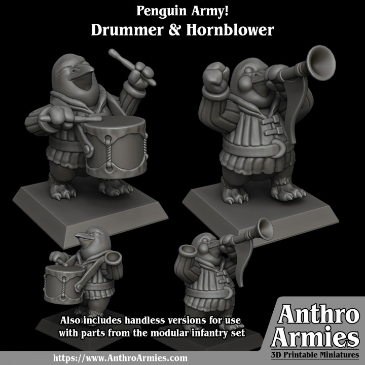 Penguin Drummer & Hornblower's Cover