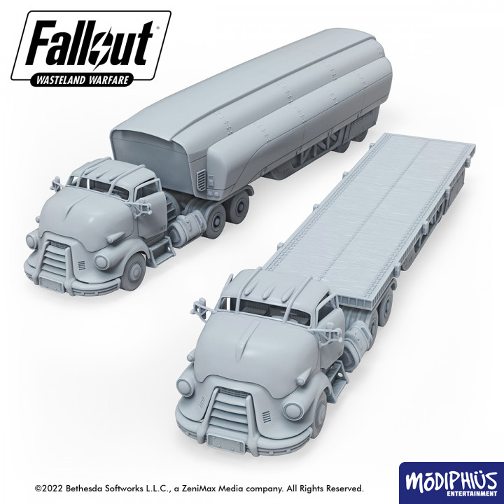 $20.00Fallout: Wasteland Warfare - Print at Home - Flatbed Truck