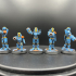 Imperial Battle Robots Set print image