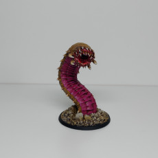 Picture of print of PURPLE WORM