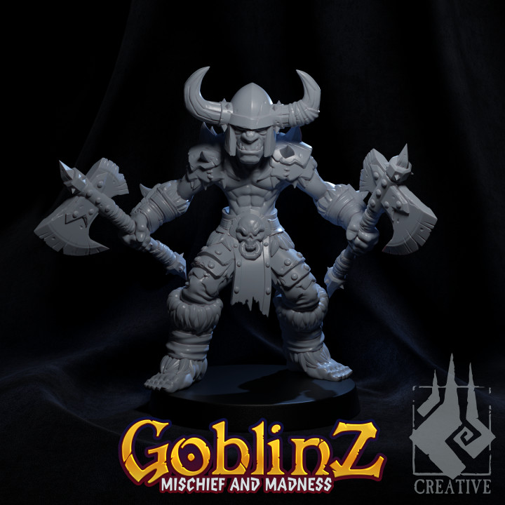 Goblin Barbarian's Cover