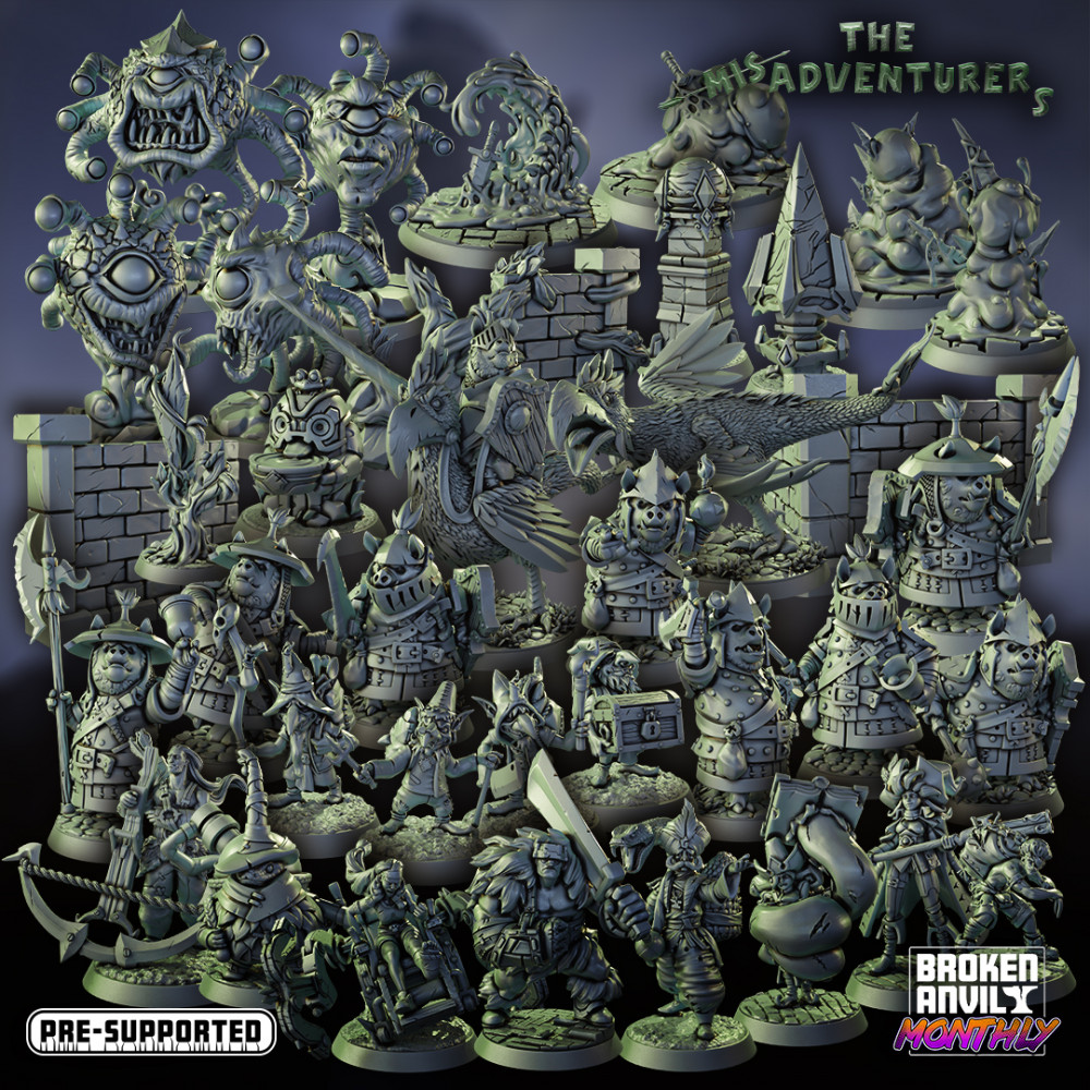 Image of The Mis-Adventurers - Complete Pack