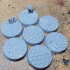 Hex Tech 32mm Bases for Sci Fi Minis image