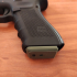 The heel of the Airsoft Glock 18 store from WE image