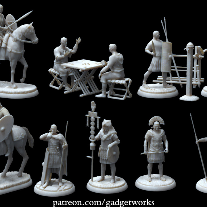3D Printable Roman Legion Value by Gadgetworks
