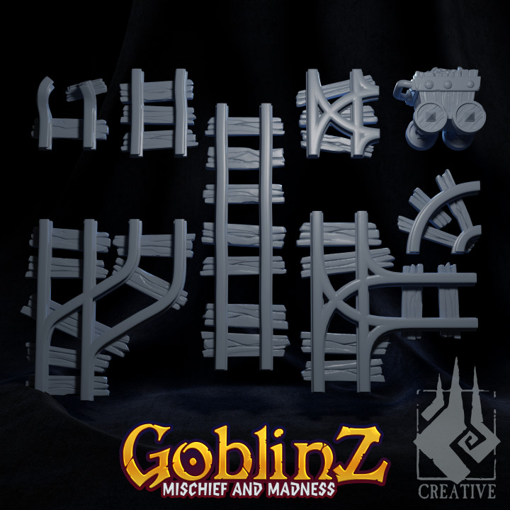 Goblin Mine Cart and Tracks's Cover
