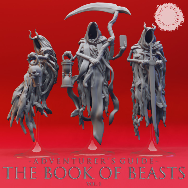 Wraiths - Book of Beasts - Tabletop Miniatures (Pre-Supported)'s Cover