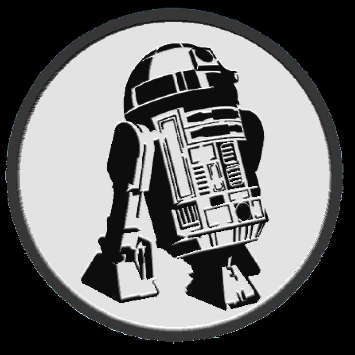 R2-D2 star wars coasters