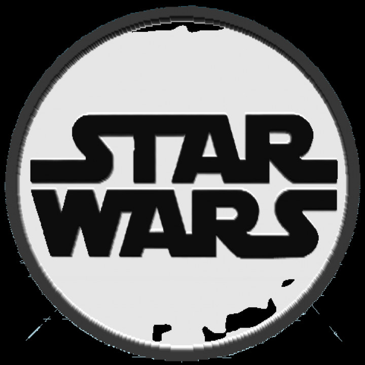 star wars logo coasters