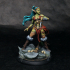 Goblin Thief 32mm and 75mm pre-supported print image
