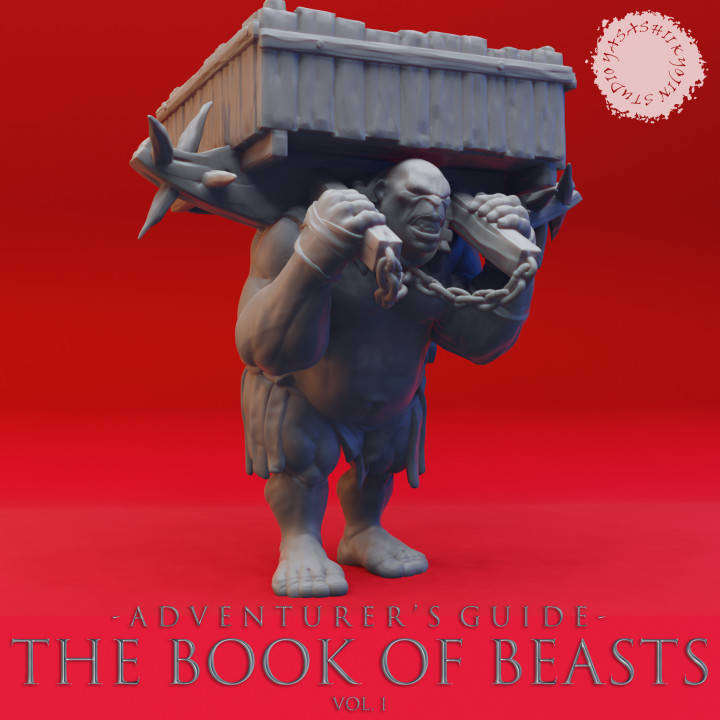 Ogre Loader - Book of Beasts - Tabletop Miniatures (Pre-Supported)'s Cover