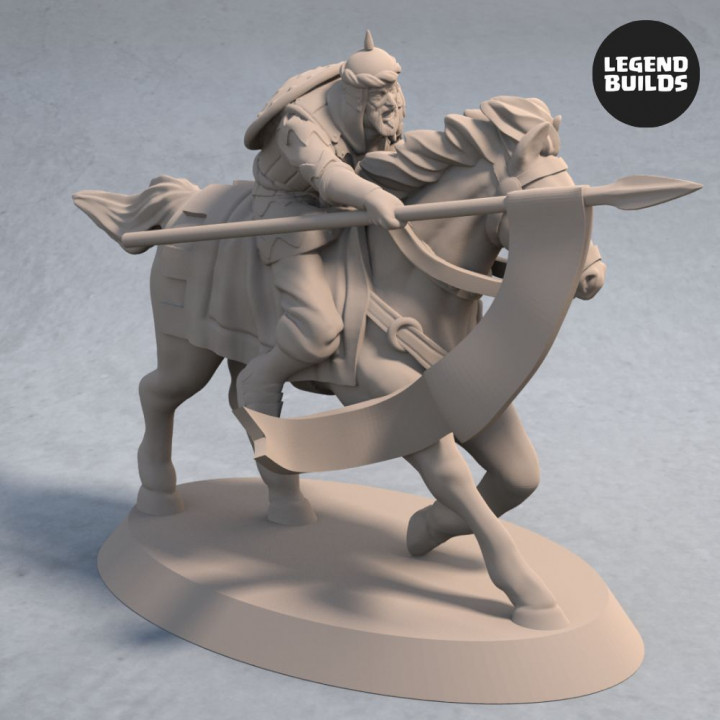 $2.99Light Cavalry from the Empire of Jagrad with Spears – Pose 1 – 3D printable miniature – STL file