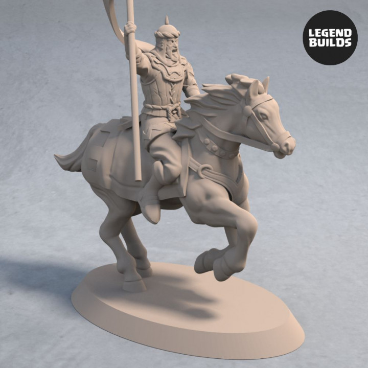 $2.99Light Cavalry from the Empire of Jagrad with Spears – Pose 2 – 3D printable miniature – STL file