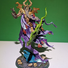 Picture of print of King Skutagaard: The Lich Lord - Darkness of the Lich Lord Epic Boss