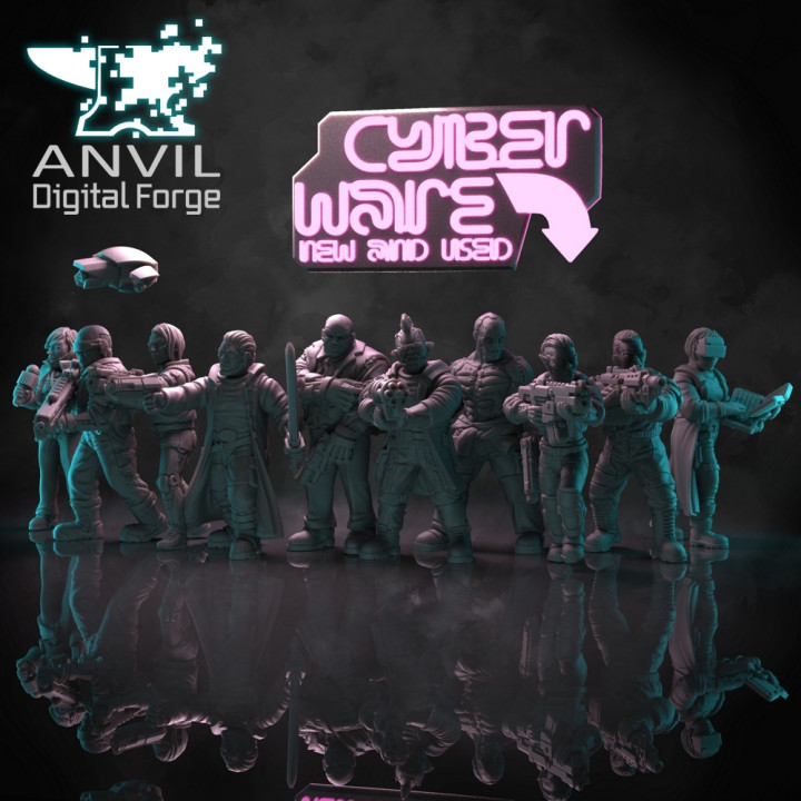 $48.00Cyberpunk Gangers - Anvil Digital Forge November 2020