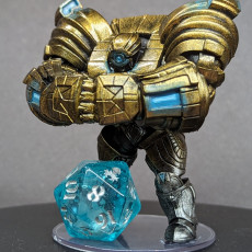 Picture of print of Egyptian Golem The Mighty