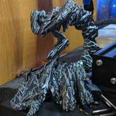 Picture of print of Dune Striker, Articulating Dragon, Flexi Articulated Scorpion Beast, Print in Place, No Supports, Fantasy Creature