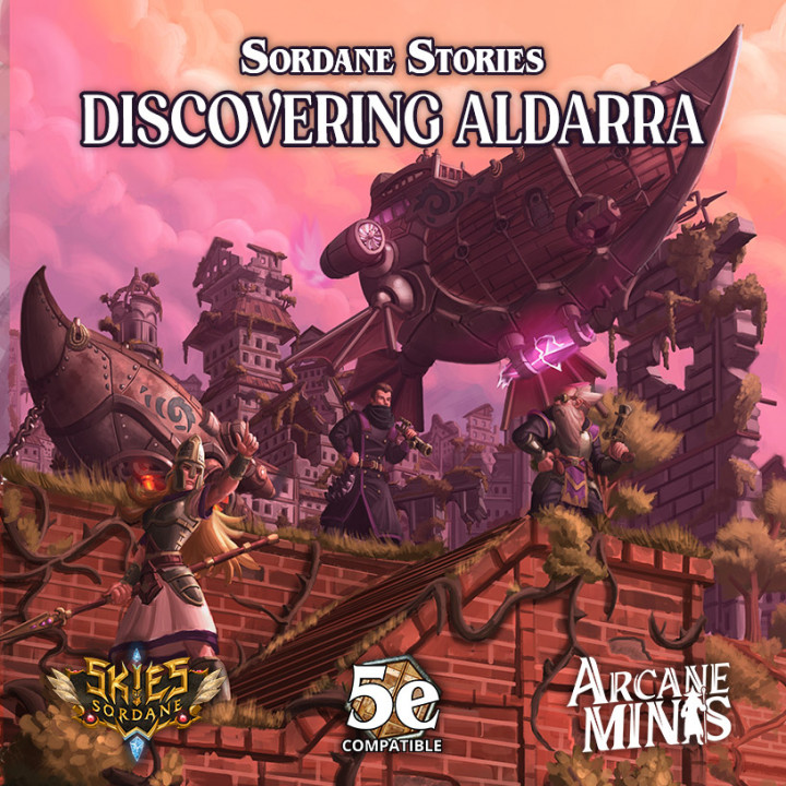 Discovering Aldarra: Adventure's Cover