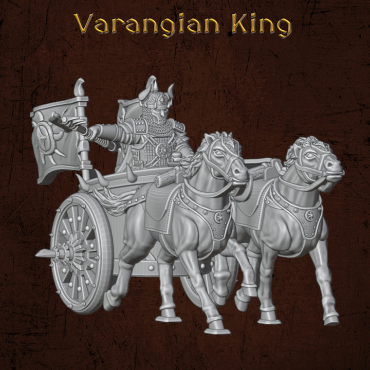 Varangian King (with Chariot)'s Cover