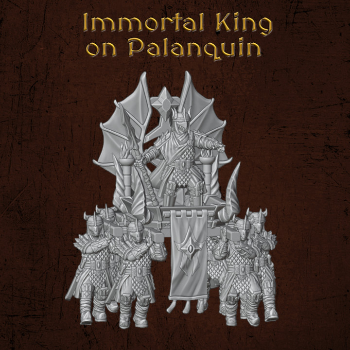 Immortal King on Palanquin's Cover