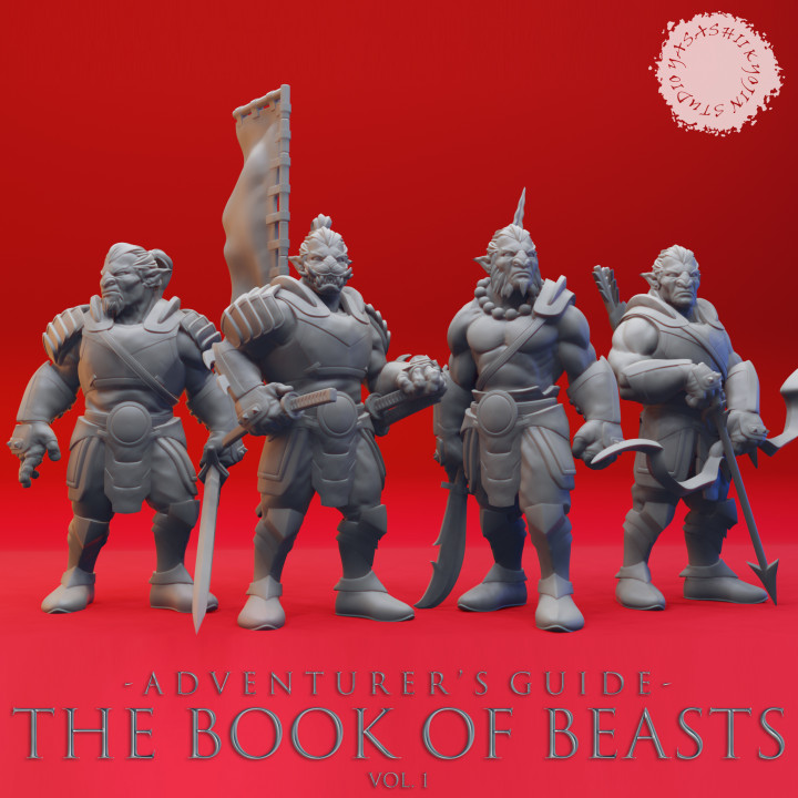 Hobgoblin Warband - Book of Beasts - Tabletop Miniatures (Pre-Supported)'s Cover