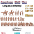 ACW long coat infantry - 15mm image