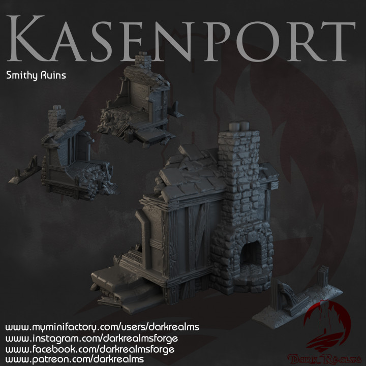 $5.00Dark Realms - Kasenport - Smithy Ruins