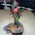 Goblin Queen 32mm and 75mm pre-supported print image