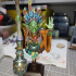 Goblin shaman bust pre-supported print image