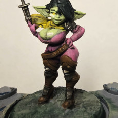Picture of print of Meryl the Goblin Rogue This print has been uploaded by .
