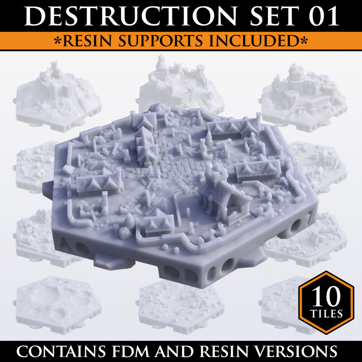 Hexton Hills Destruction Set 01's Cover