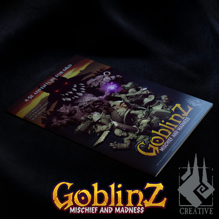 5e Adventure PDF - Goblinz: Mischief and Madness's Cover