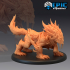 Guardian Fuu Tiger / Predator Lion / Mountain Encounter / Legendary Fire Beast image