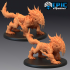 Guardian Fuu Tiger Set / Predator Lion / Mountain Encounter / Legendary Fire Beast image